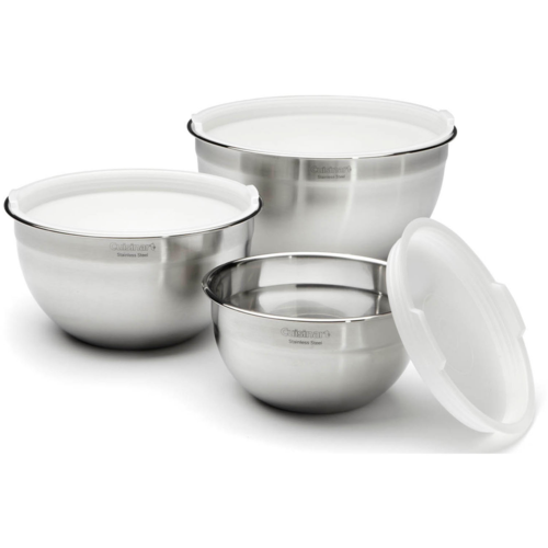 CUISINART MIXING BOWLS WITH LIDS - SET OF 3