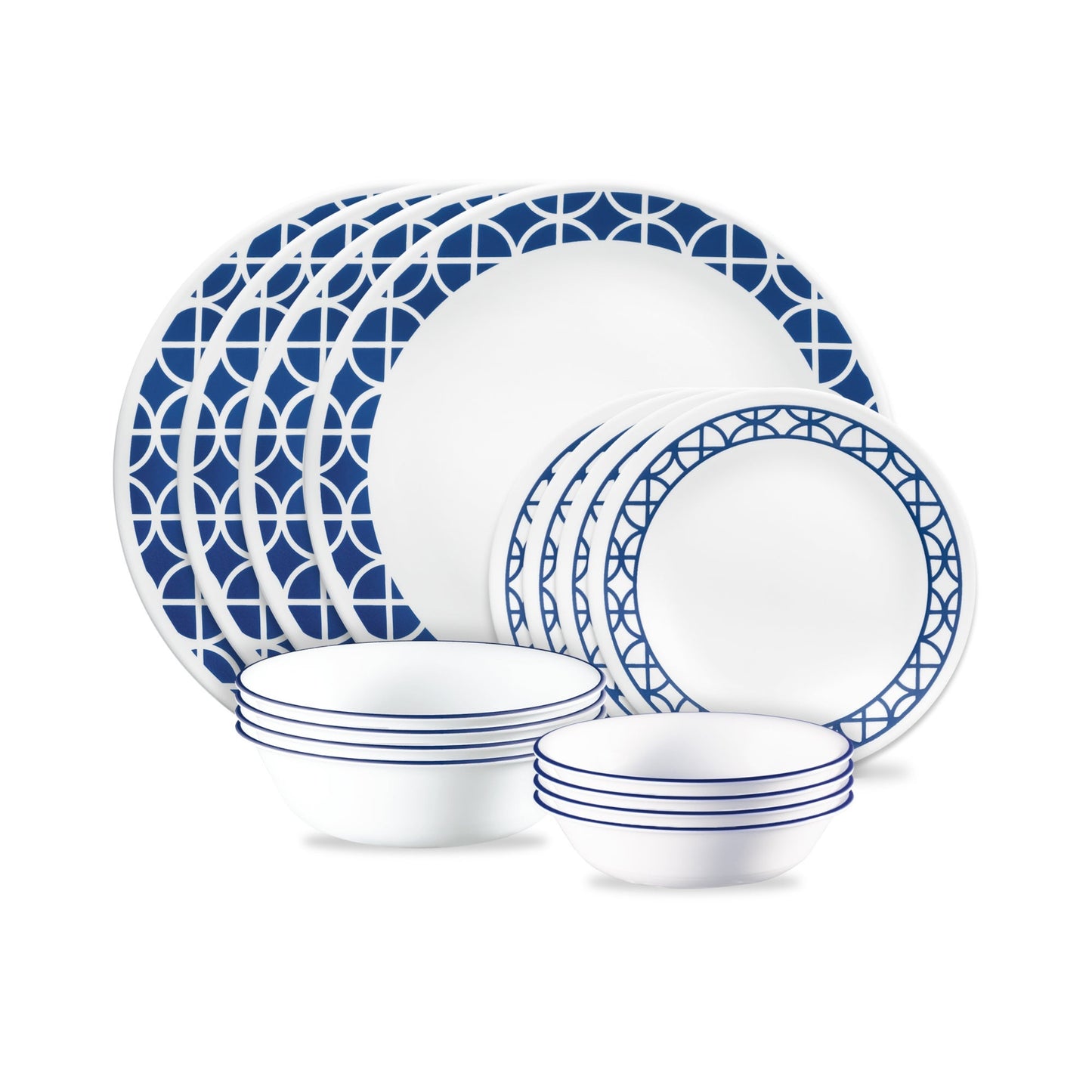 CLASSIC 16PC DINNERWARE SET CIRCLES