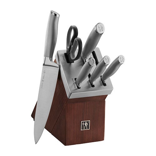 MODERNIST 7PC SELF-SHARPENING KNIFE BLOCK SET