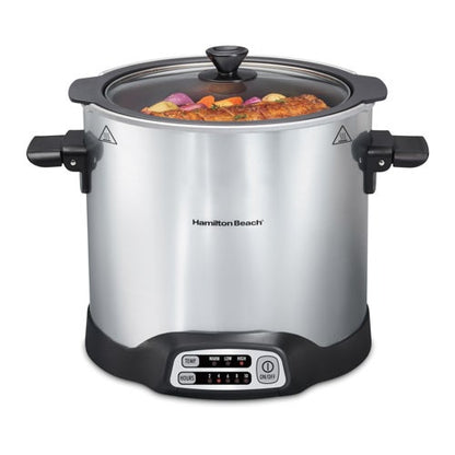 10QT SEAR & COOK STOCKPOT SLOW COOKER