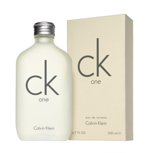 CALVIN KLEIN UNISEX CK ONE EAU DE TOILETTE - 6.7 FL OZ
