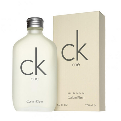 CALVIN KLEIN UNISEX CK ONE EAU DE TOILETTE - 6.7 FL OZ