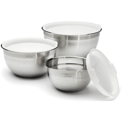 CUISINART MIXING BOWLS WITH LIDS - SET OF 3