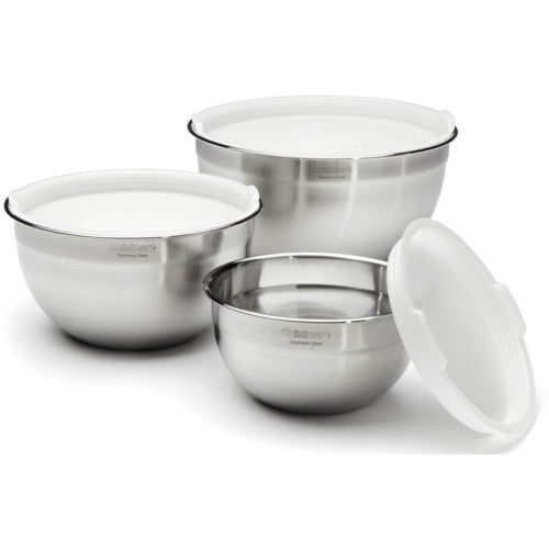 CUISINART MIXING BOWLS WITH LIDS - SET OF 3