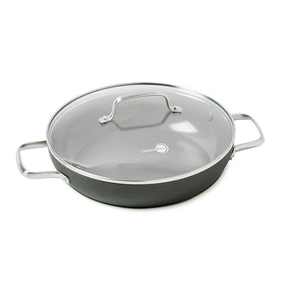 CHATHAM CERAMIC NONSTICK 11" EVERYDAY PAN W/ LID