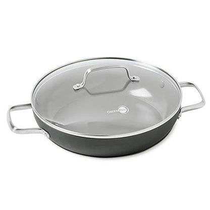 CHATHAM CERAMIC NONSTICK 11" EVERYDAY PAN W/ LID