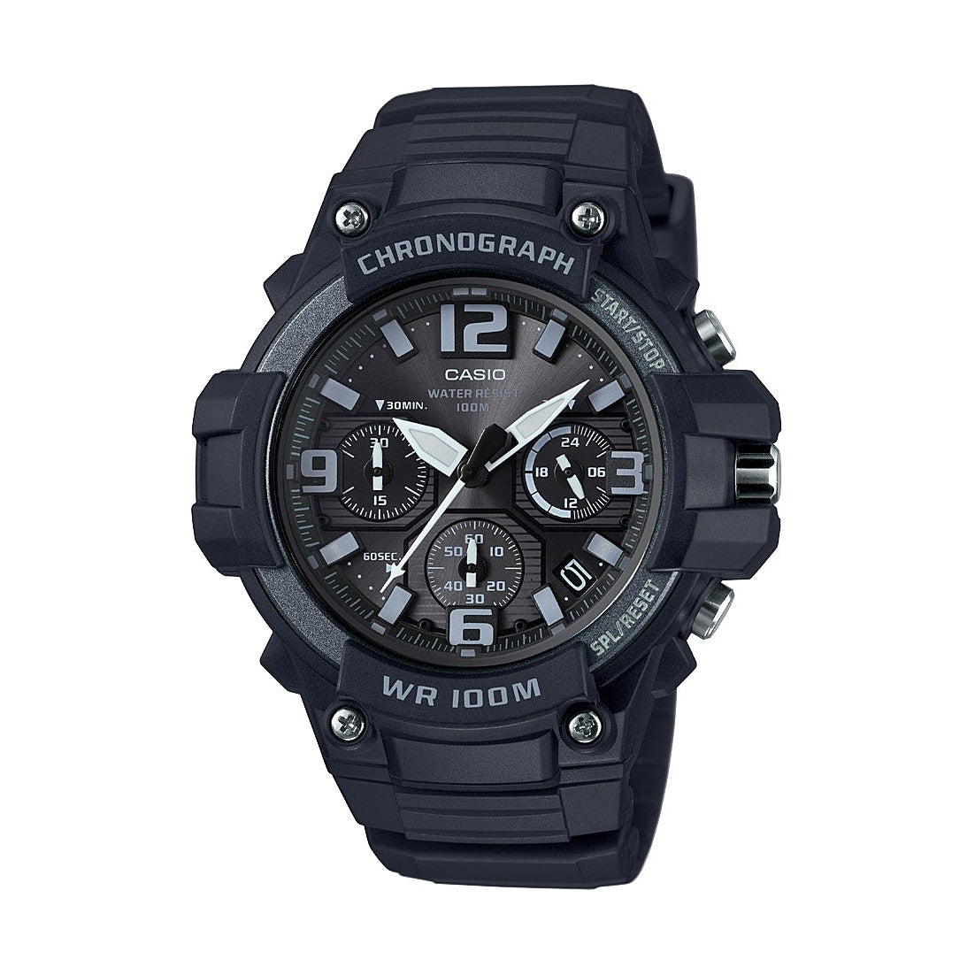 MENS CLASSIC CHRONOGRAPH ANALOG RESIN WATCH