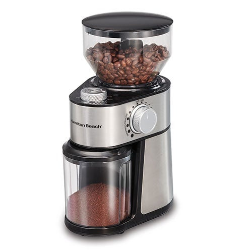 2-14 CUP BURR COFFEE GRINDER W/ 18 GRIND SETTINGS