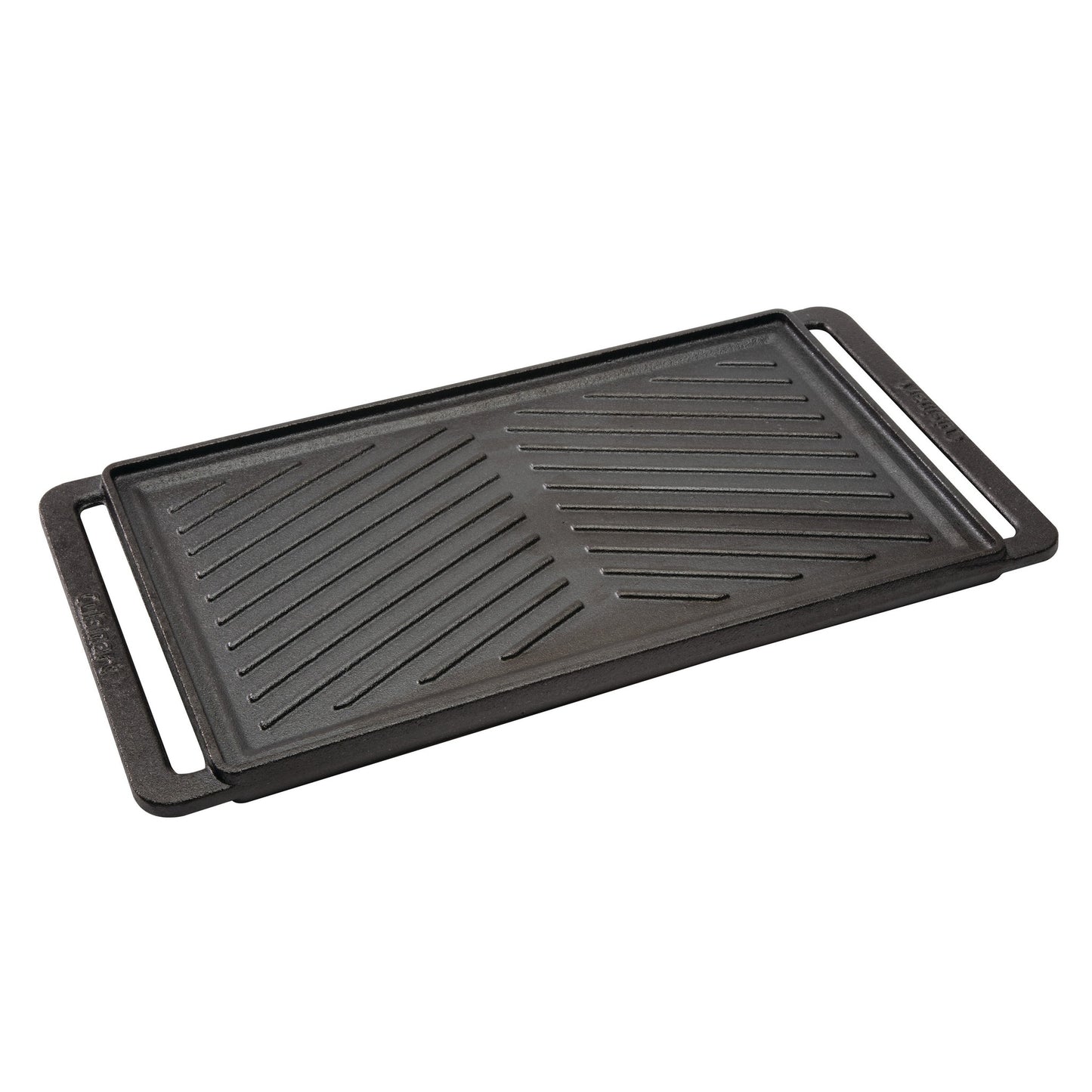 REVERSIBLE CAST IRON GRIDDLE/GRILL PLATE