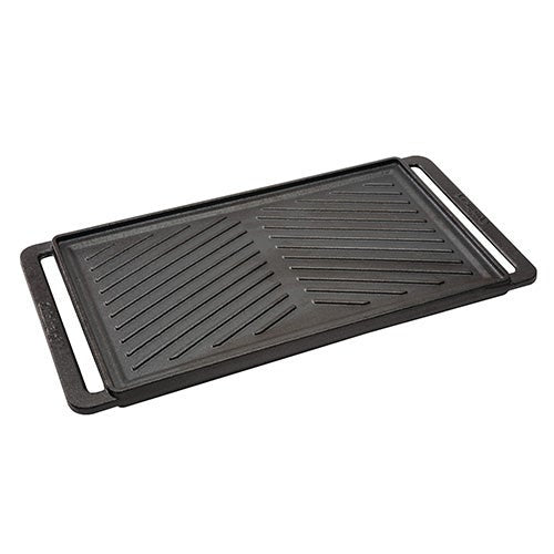 REVERSIBLE CAST IRON GRIDDLE/GRILL PLATE