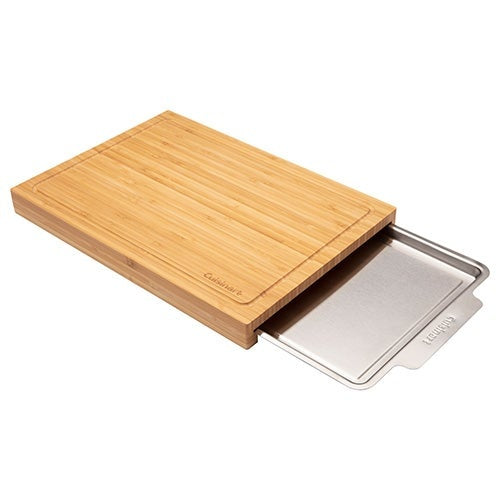 BAMBOO CUTTING BOARD W/ TRAY