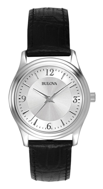 LADIES CORPORATE COLLECTION LEATHER STRAP WATCH