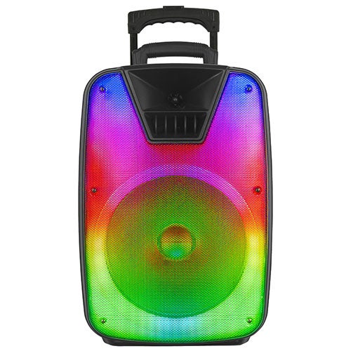 12" PORTABLE BLUETOOTH SPEAKER W/ LIGHT SHOW & TRUE WIRELESS STEREO